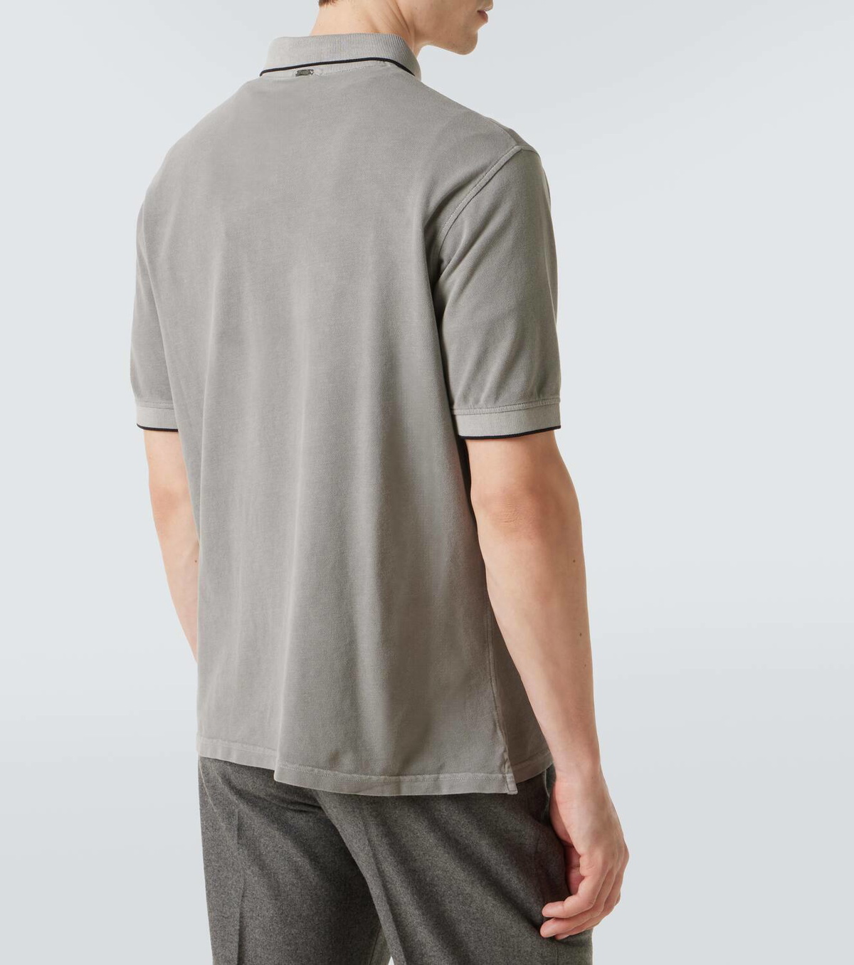 Herno Cotton jersey polo shirt
