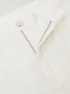 BODE - Knolly Brook Straight-Leg Cotton-Twill Trousers - White