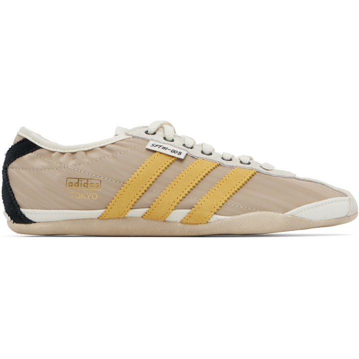 Photo: adidas Originals Beige Song for the Mute Edition Tokyo Sneakers