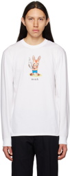Noah White Bunny Long Sleeve T-Shirt
