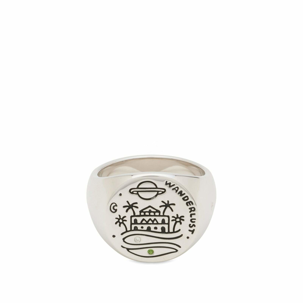 Tom Wood Wanderlust Ring in Silver