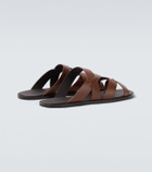 Manolo Blahnik Marvin leather sandals