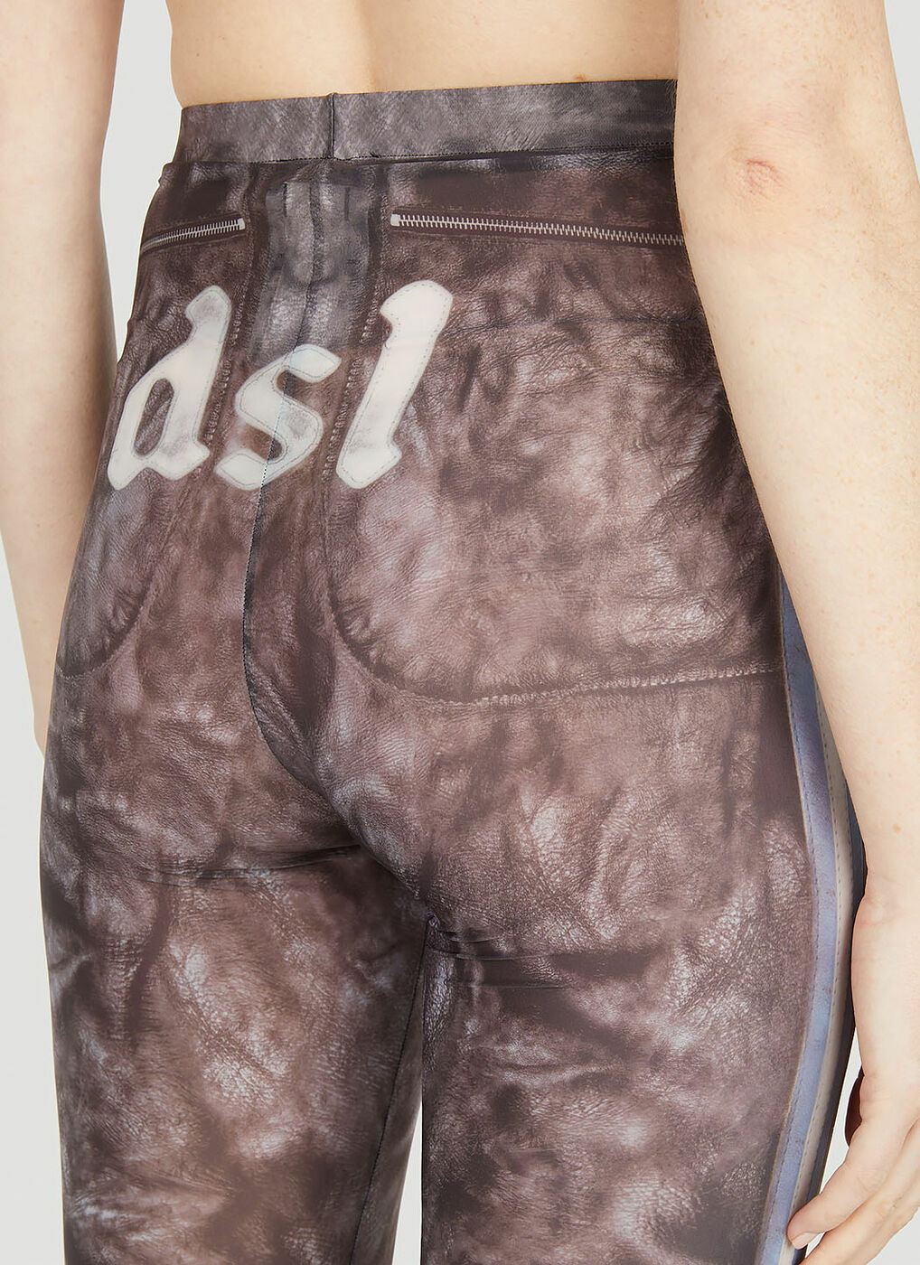 Diesel Printed nylon leggings