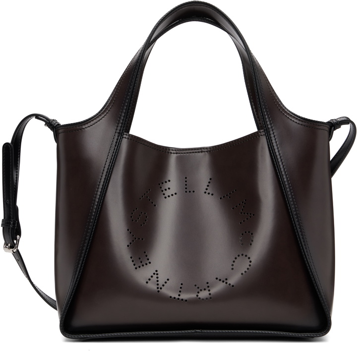 Photo: Stella McCartney Brown Logo Crossbody Bag