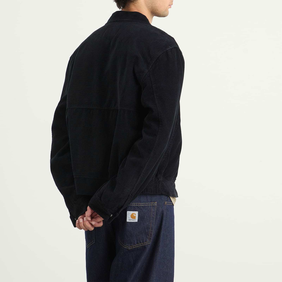 Arte Men's Corduroy Jacket in Black