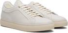 Paul Smith White Leather Basso Sneakers