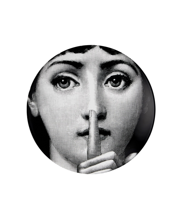 Photo: Fornasetti Tema e Variazioni n.334 porcelain wall plate