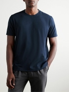 Boglioli - Garment-Dyed Cotton-Jersey T-Shirt - Blue