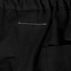 Maison Margiela Men's Drawstring Trousers in Black