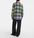 God's True Cashmere Explorer tartan cashmere shirt