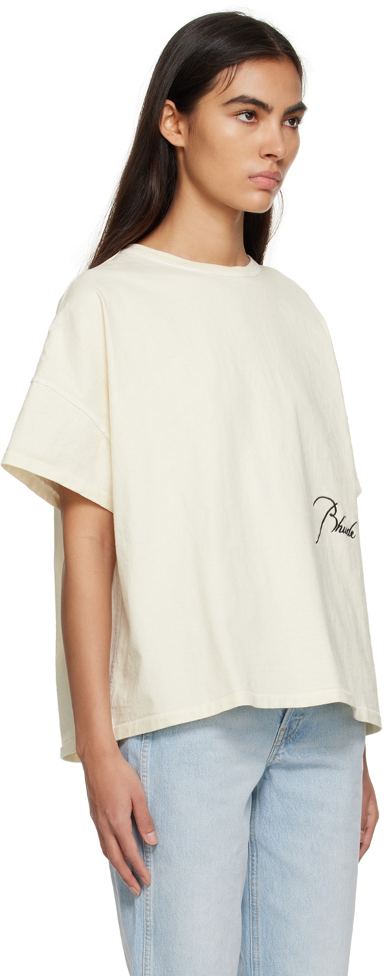 Rhude Off-White Reverse T-Shirt Rhude