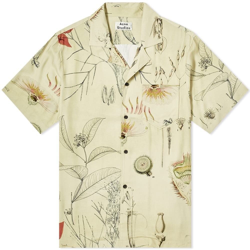 Acne Studios Simon Print Vacation Shirt Acne Studios