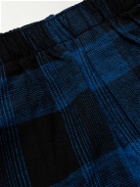 Calvin Klein Underwear - Checked Cotton-Flannel Pyjama Trousers - Blue