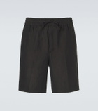 Brioni Linen Bermuda shorts