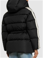 PALM ANGELS - Belted Nylon Down Jacket