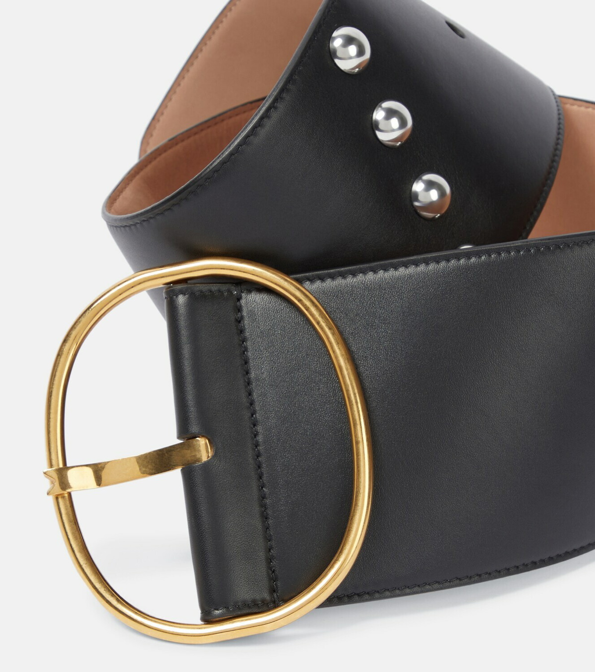 Alaïa Embellished leather belt ALAÏA Alaïa Embellished leather belt ALAÏA