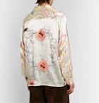 BODE - Embroidered Satin-Twill Shirt - Neutrals