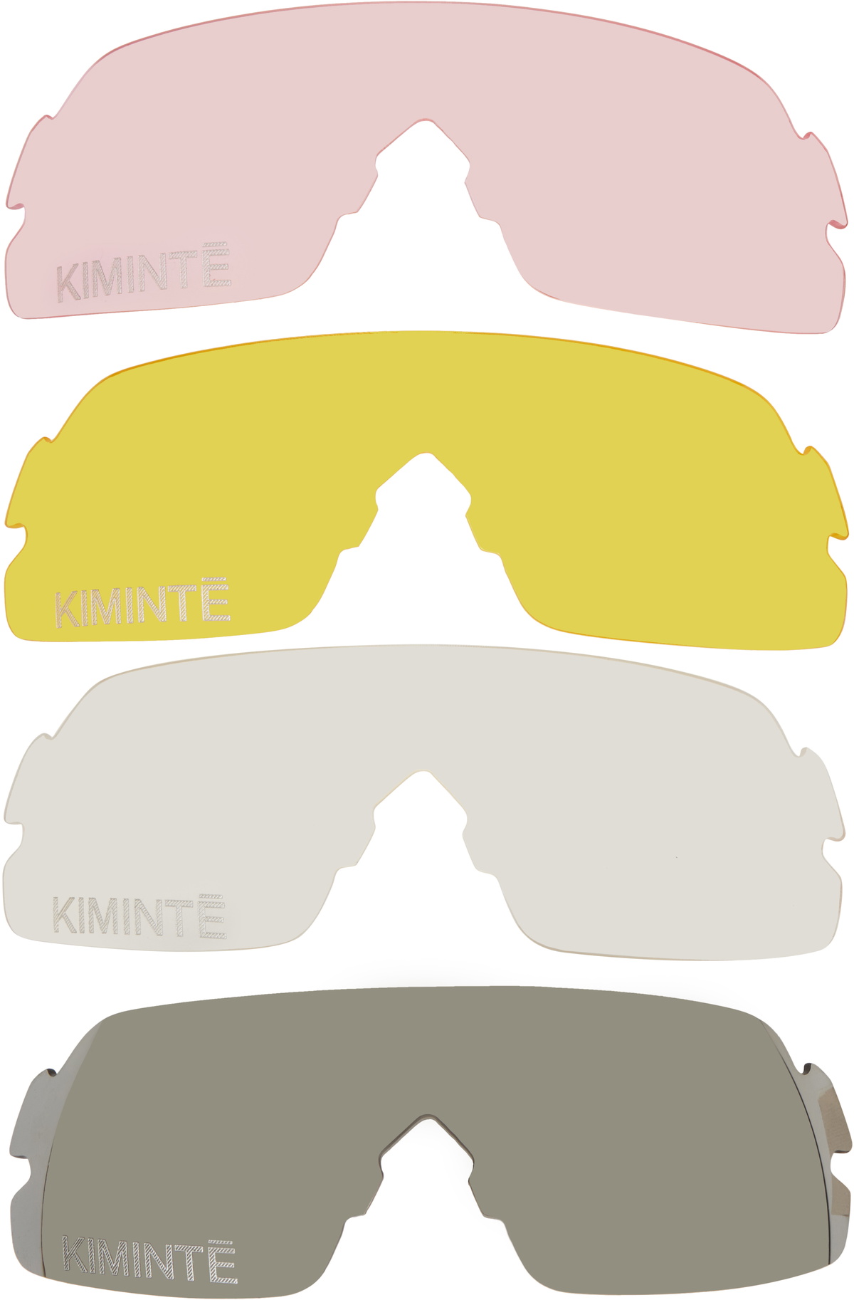 KIMHĒKIM Black Interchangeable Shield Sunglasses
