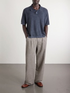 Corridor - Cotton-Piqué Polo Shirt - Black