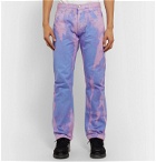 Aries - Lilly Tie-Dyed Denim Jeans - Pink