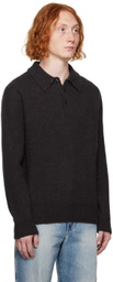 POTTERY Brown Comfort Polo