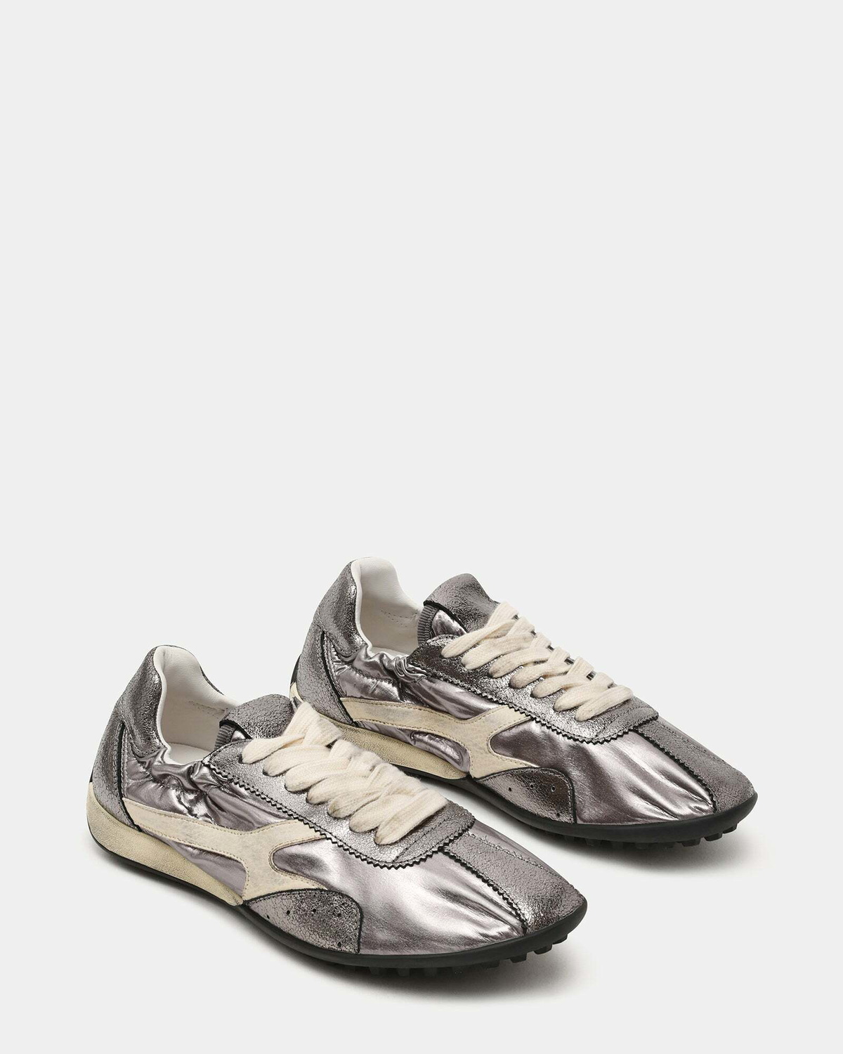 Steve Madden Zion Sneakers in Pewter