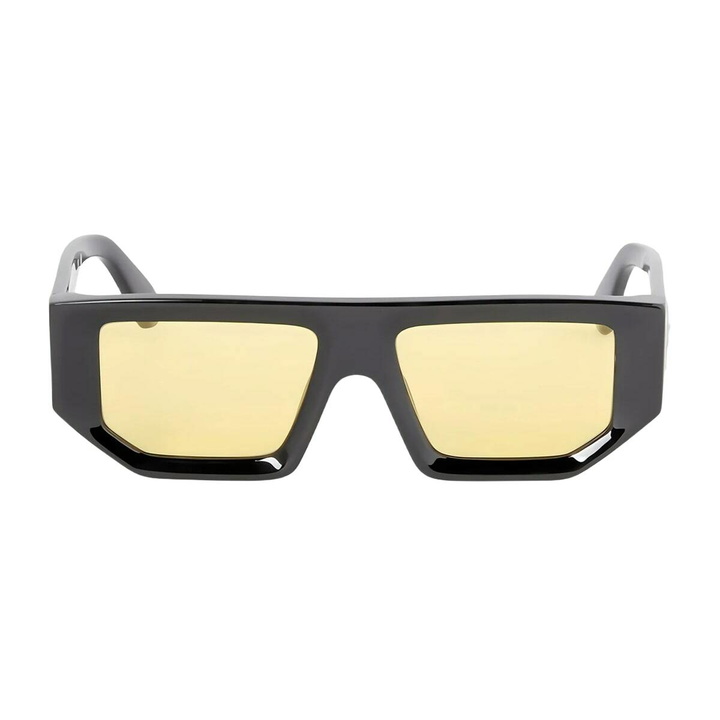 Photo: Off-white Oeri13f Vancouver 1018 Black Yellow Sunglasses