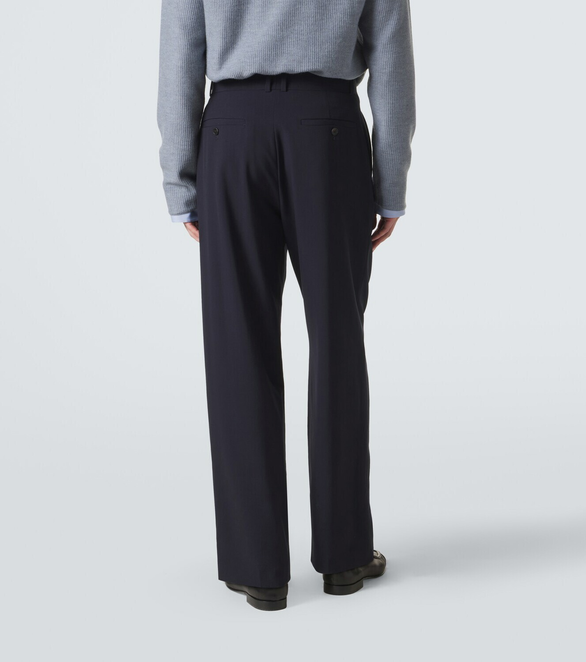 The Row Tarek virgin wool straight pants