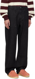 Uniform Bridge Black OG Wide Fatigue Jeans