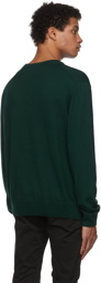 Maison Kitsuné Green Fox Patch Sweater