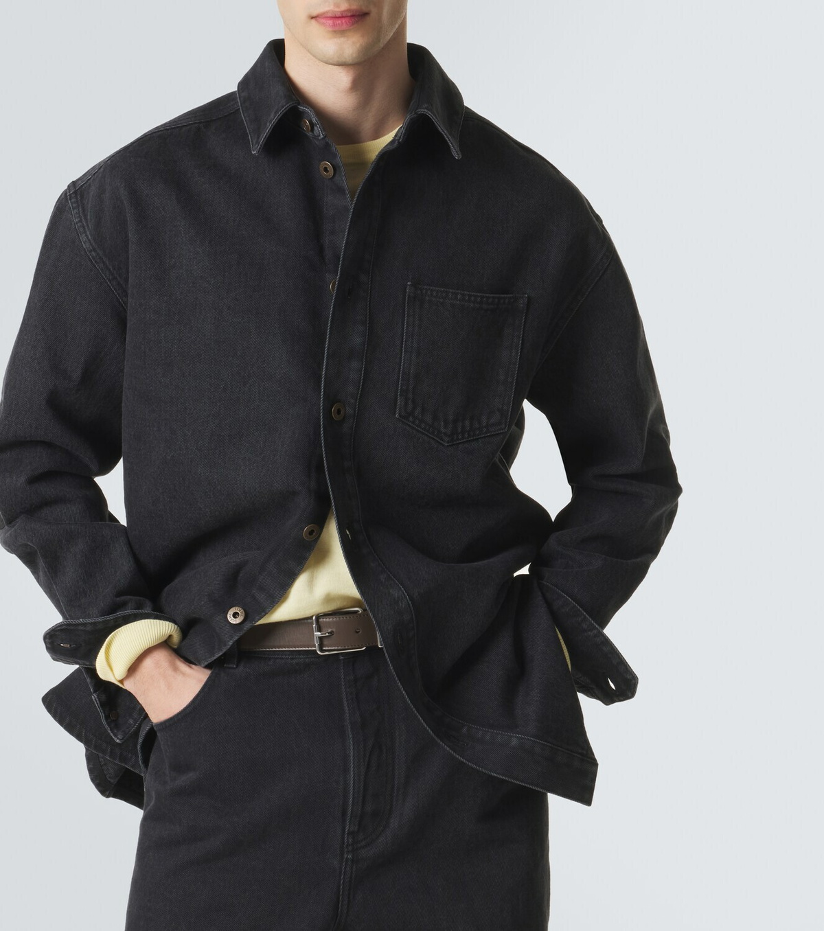 Loewe Anagram denim overshirt
