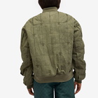 Daily Paper Women's Rasal Bomber Jacket in Army Green