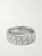 Tom Wood - Drop Rhodium-Plated Ring - Silver