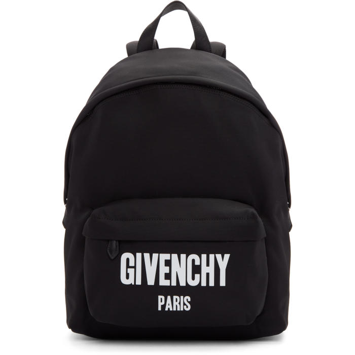 Givenchy Red & Black Nylon Urban Backpack