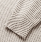 The Row - Jackson Ribbed Cashmere Rollneck Sweater - Cream