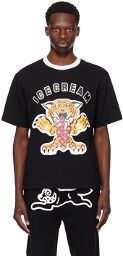 ICECREAM Black Tiger T-Shirt