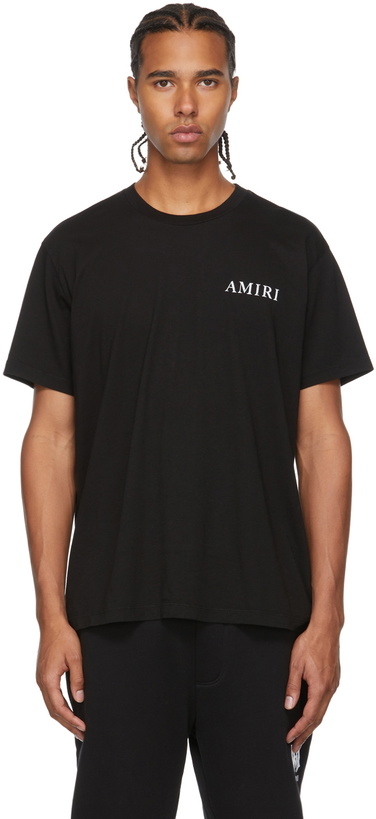 Photo: AMIRI Black Shaded Cherub T-Shirt