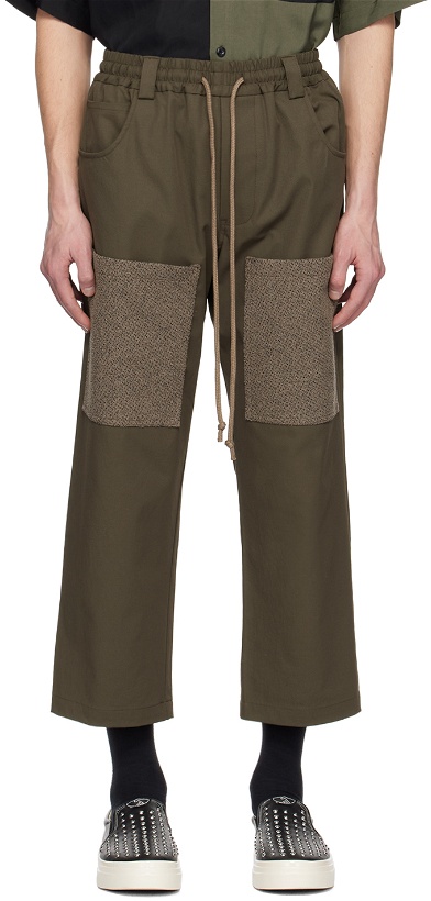 Photo: Song for the Mute Brown Patch Pocket Trousers