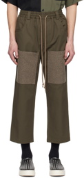 Song for the Mute Brown Patch Pocket Trousers