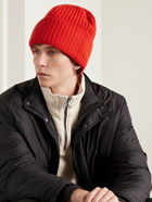 Les Tien - Ribbed Cashmere Beanie - Red