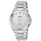 Gevril Montauk Quartz White Dial Mens Watch 49901B