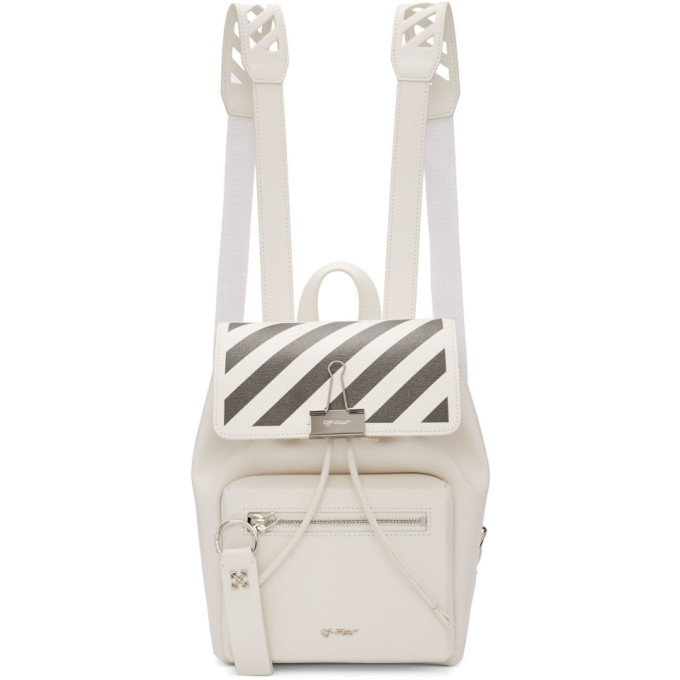 Off-White: Off-White Diag Backpack