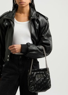 Balenciaga Crush XS Quilted Leather Tote - Black - One Size