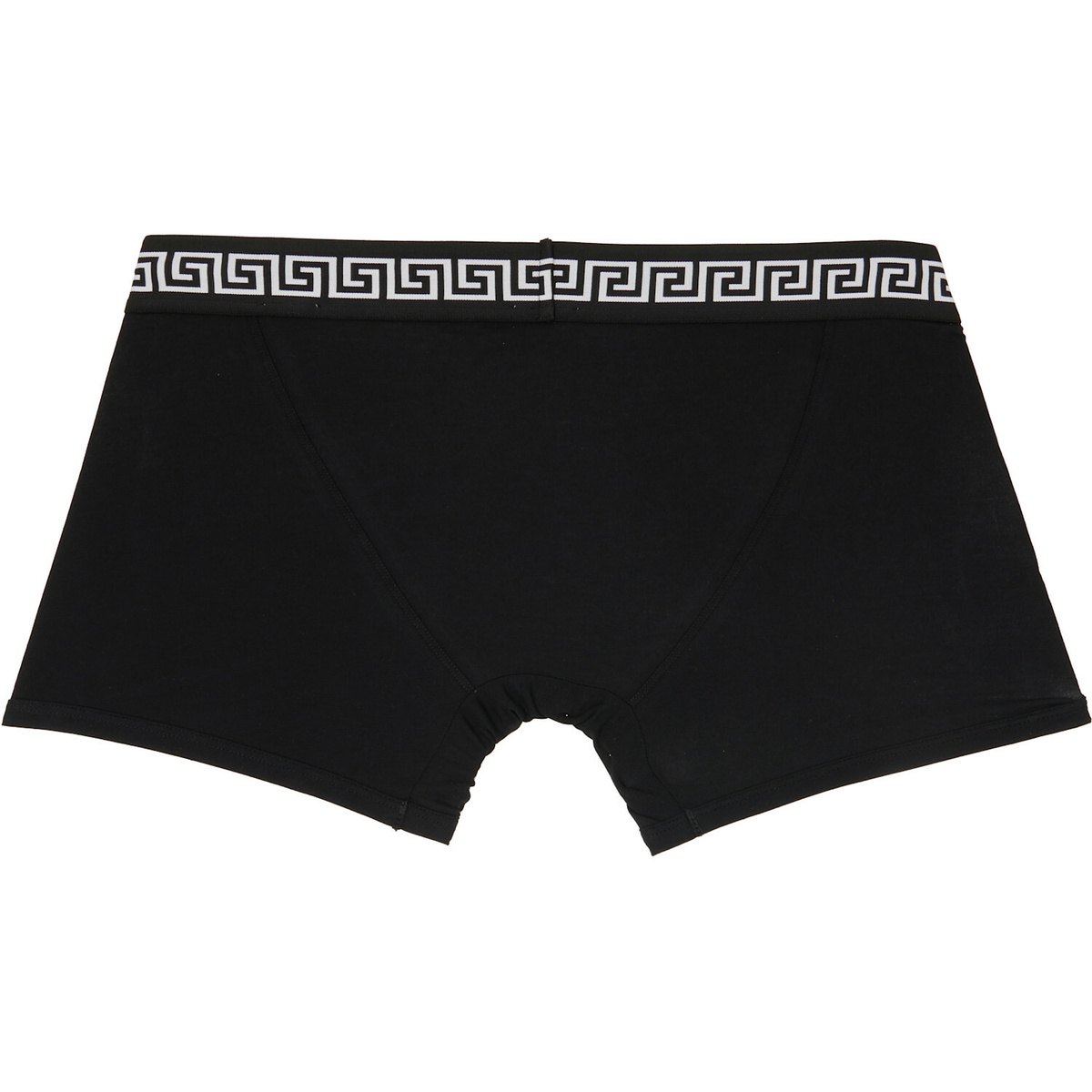 Versace Two-Pack White & Black Jersey Boxer Briefs