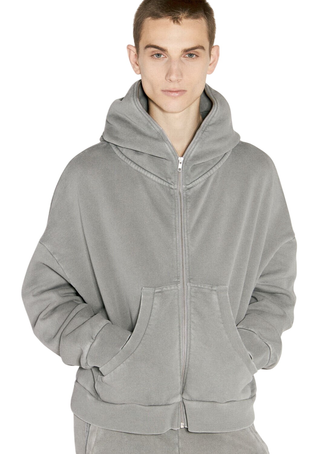 Entire Studios Brown Full Zip Hoodie Entire Studios