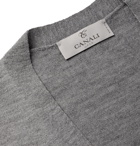 Canali - Merino Wool Sweater Vest - Gray