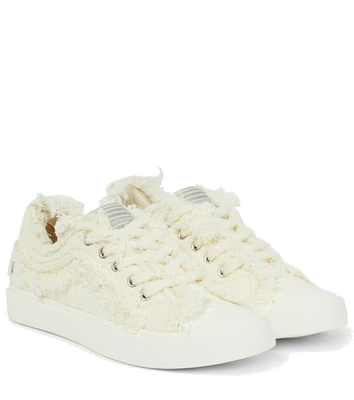 Photo: Zimmermann - Cotton terry low-top sneakers