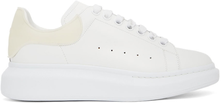 Photo: Alexander McQueen White & Off-White Oversized Sneakers