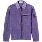 Stone Island Men's Nylon Metal Shirt Jacket in Lavender