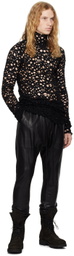 Julius Black Ruptured Turtleneck